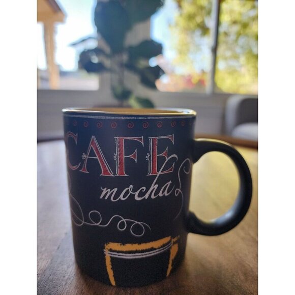 2007 Starbucks Cafe Mocha Espresso Coffee Cup Tea Mug | 12oz - Picture 2 of 4